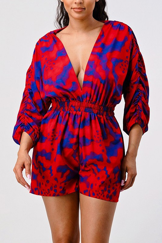 Passionate for you casual long sleeve romper