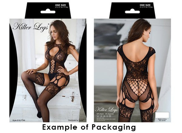 Bombshell Fishnet Body Stocking with Thong