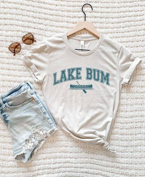 Lake Bum with Boat Graphic Tee