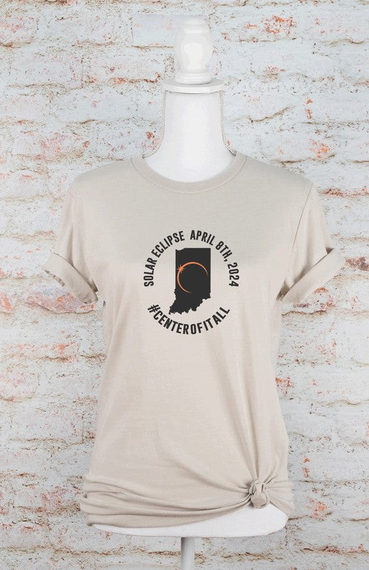 Solar Eclipse Indiana Graphic Tee