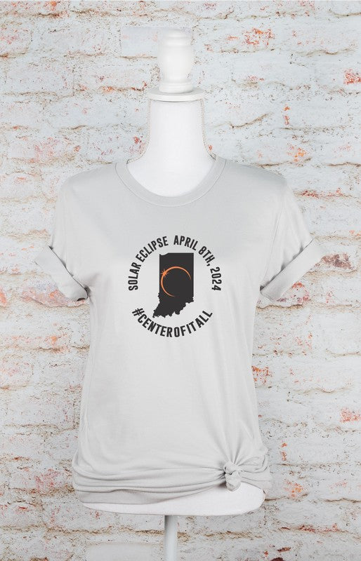 Solar Eclipse Indiana Graphic Tee