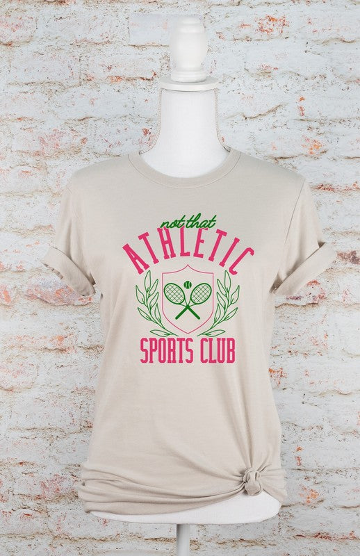 Not That Athletic Sports Club Graphic Tee