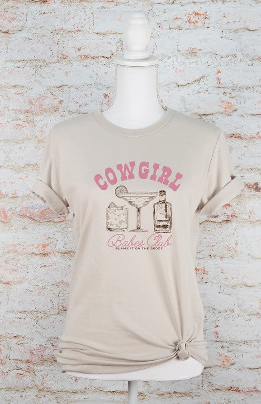 Cowgirls Babe Club Graphic Tee