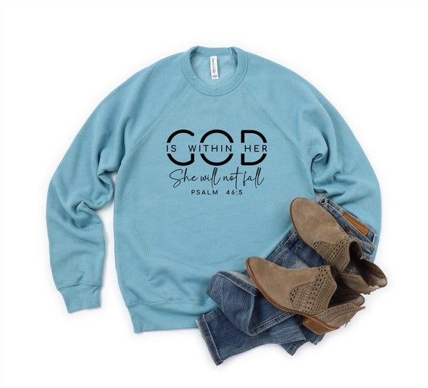 God Is W Bella Premium Sweatshirt