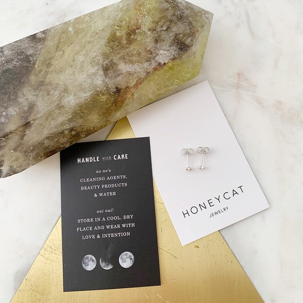 Mini Heart Stud Earrings