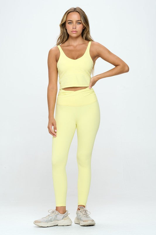 Align Cropped Tank Top Same Fabric