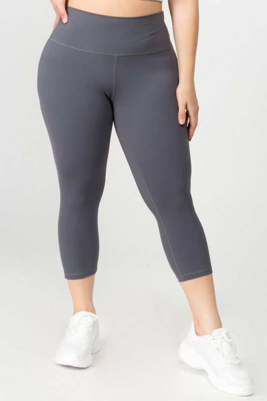 Buttery Soft Capri Activewear  Leggings