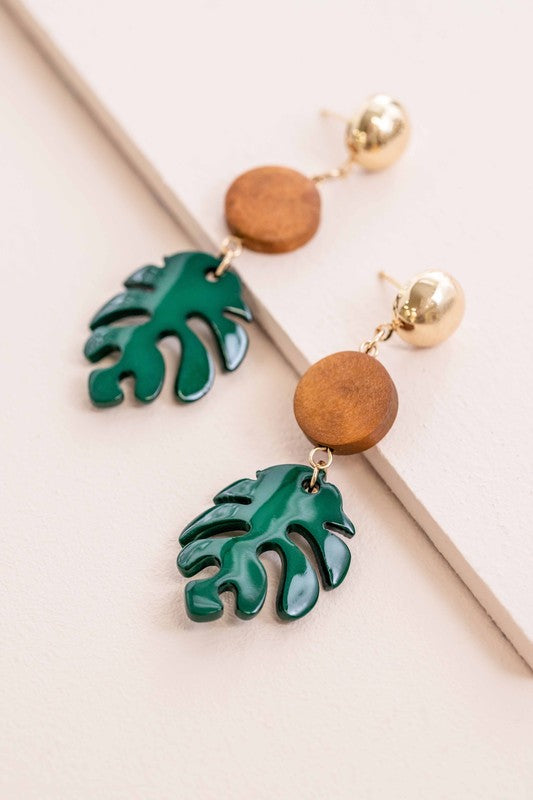 Tropical Vacation Dangle Earrings