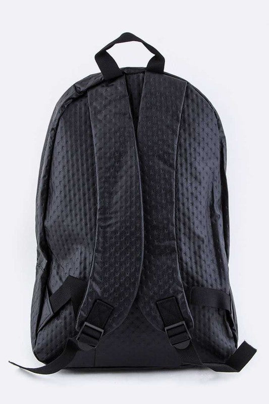 Embossed PU Backpack