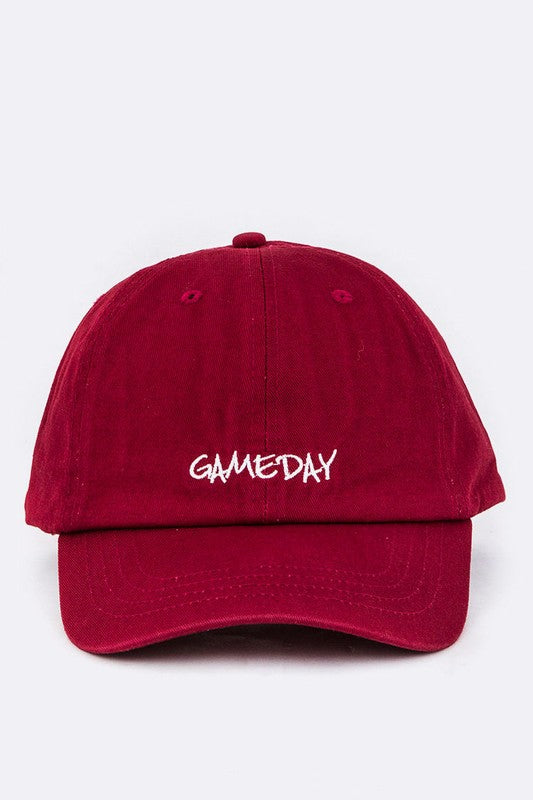 GAMEDAY Embroidery Washed Cotton Cap