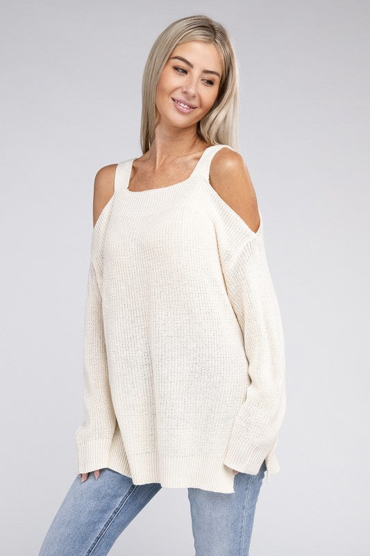 Off The  Shoulder Sweater