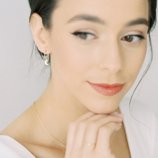 Magic Charm Star Hoops