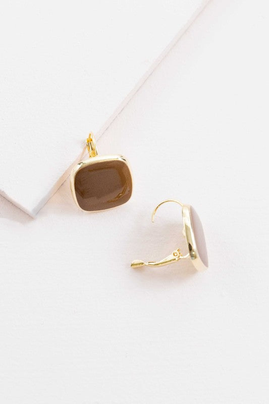 On the Go Hook Earrings 14K