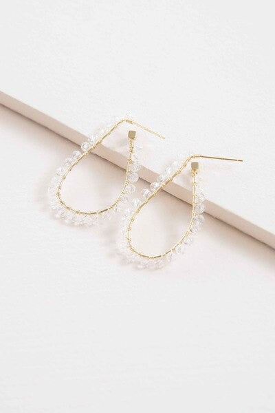 Delicate Drops Hoop Earrings