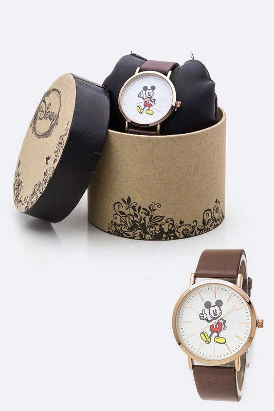 Disney Mickey Mouse Watch Tin Box Set