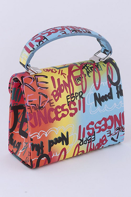 Graffiti Boxy Swing Bag