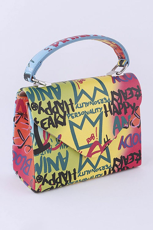 Graffiti Boxy Swing Bag