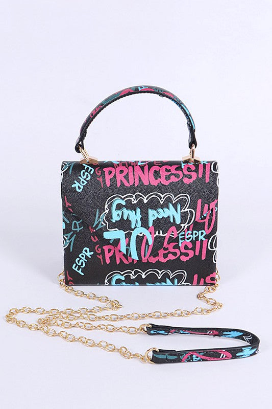 Graffiti Boxy Swing Bag