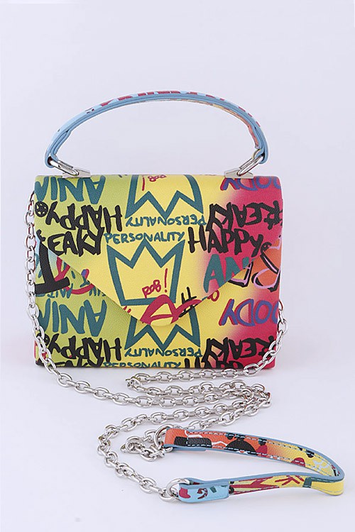 Graffiti Boxy Swing Bag