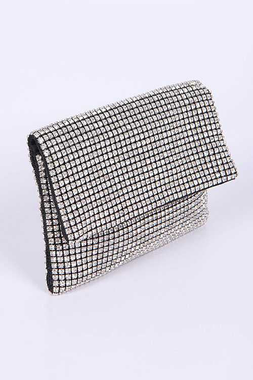 Rhinestone Iconic Soft Swing Bag