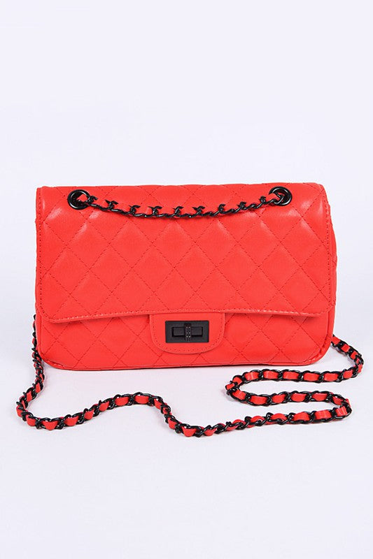 Quilted Iconic Shoulder Bag