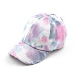 CC Tie-Dye Pony Cap  Criss-Cross Elastic