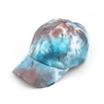 CC Tie-Dye Pony Cap  Criss-Cross Elastic