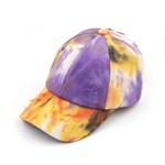 CC Tie-Dye Pony Cap  Criss-Cross Elastic