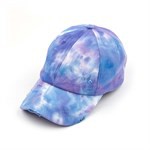 CC Tie-Dye Pony Cap  Criss-Cross Elastic