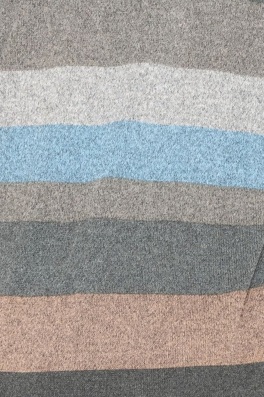 Stripe Sleeve Hoodie