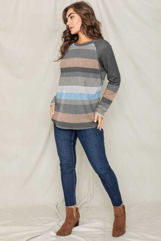 Multi Stripe Tunic