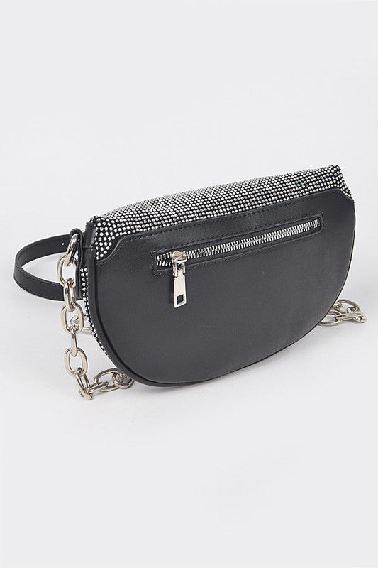 Studded Crossbody Swing Bag