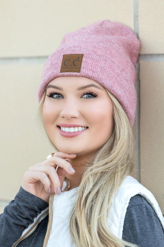 CC  Heathered Boyfriend Beanie