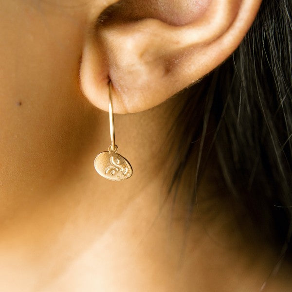 Magic Charm Grace Hoops