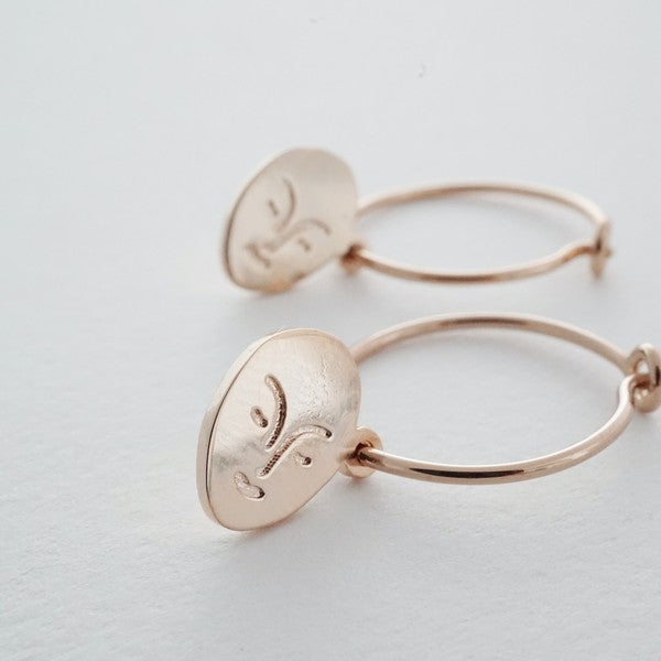 Magic Charm Grace Hoops