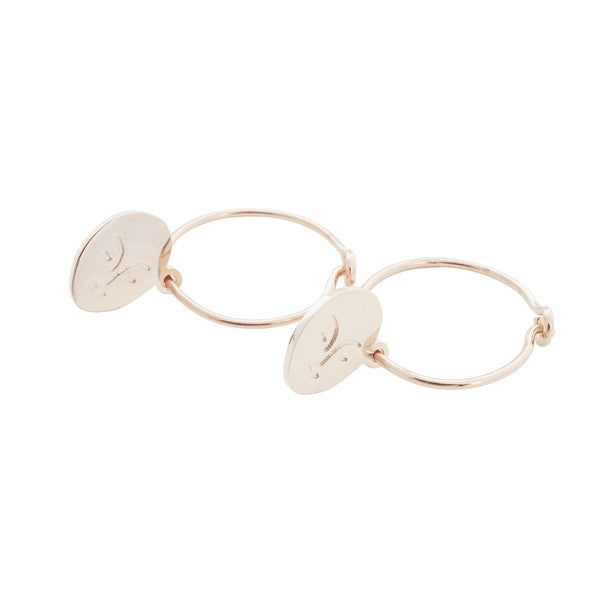 Magic Charm Grace Hoops