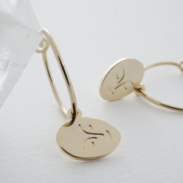 Magic Charm Grace Hoops