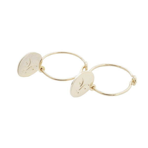 Magic Charm Grace Hoops