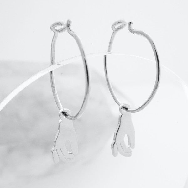 Magic Charm Hand Hoops