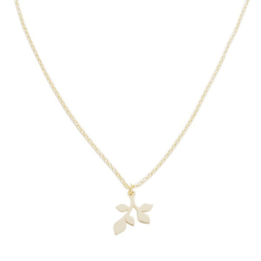 Magic Charm Leaf Necklace