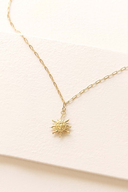 Helio Charm Necklace