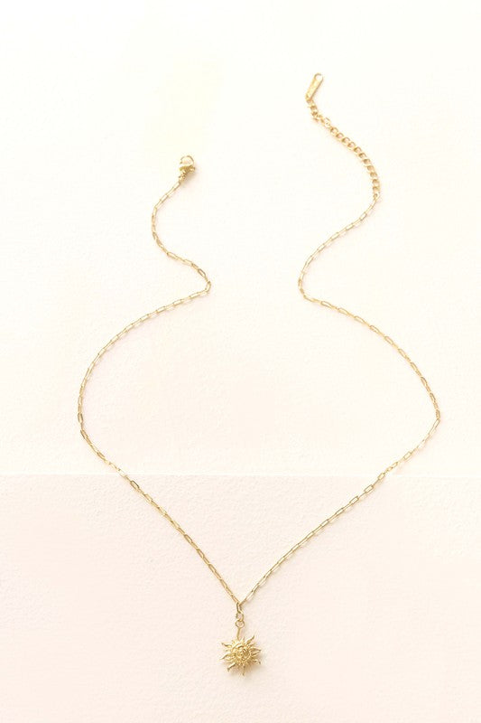 Helio Charm Necklace