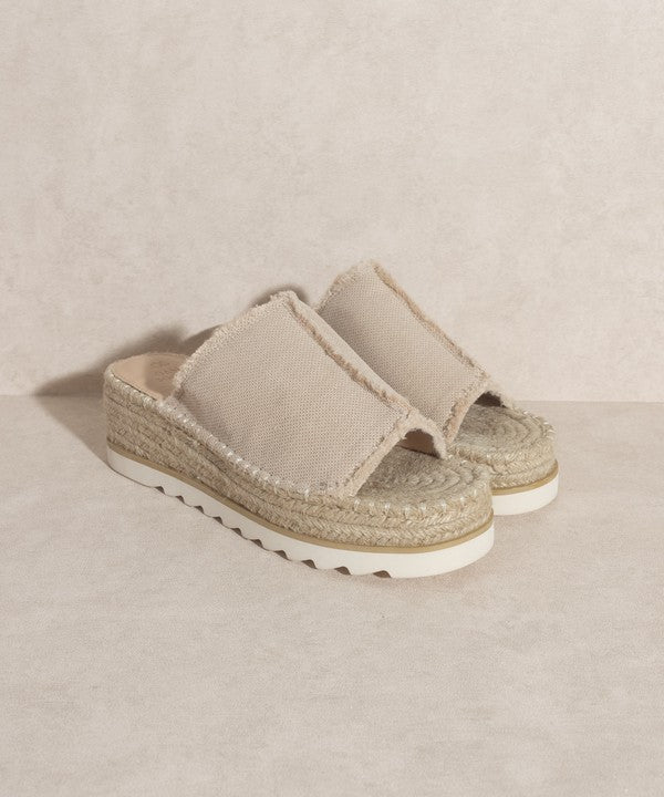 OASIS SOCIETY Adelyn - Linen Espadrilles