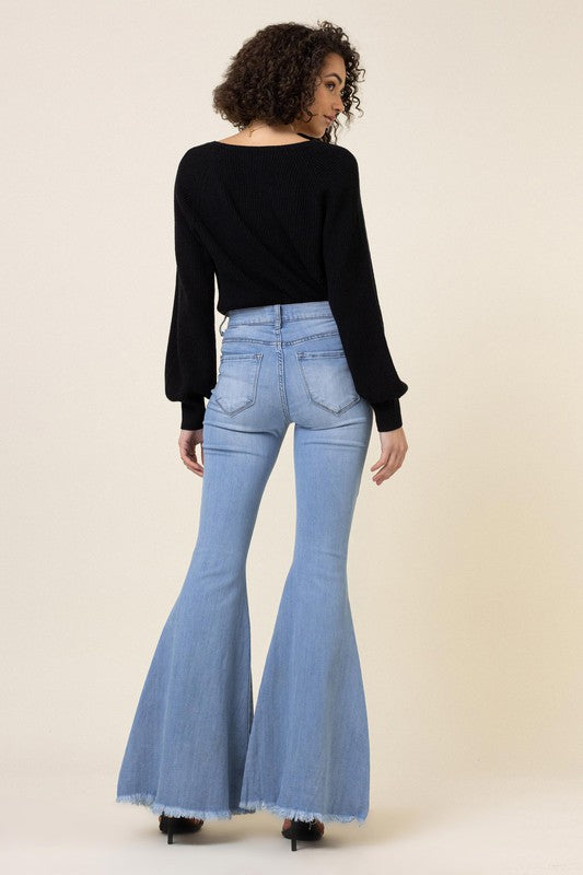 High Waisted Flare Jeans