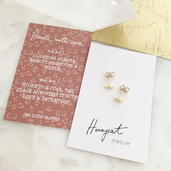 Tiny Lotus Studs