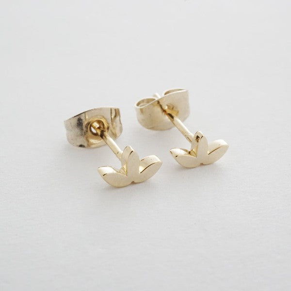 Tiny Lotus Studs