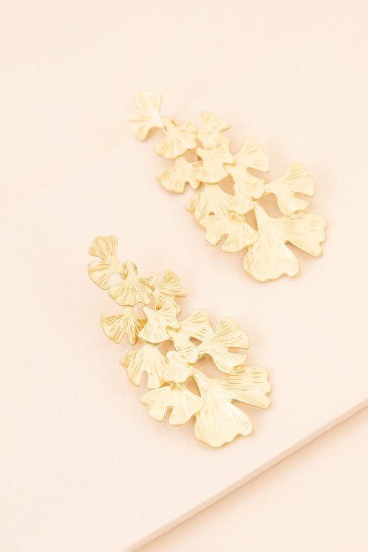 Adiantum Drop Earrings