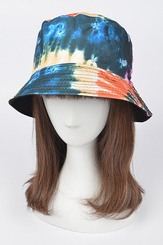 Tie Dye Reversible Bucket Hat