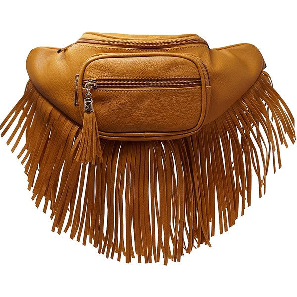 Fashion Fringe Tassel Fanny Pack Waist Bag