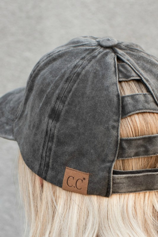 CC Three Level Pony Hat